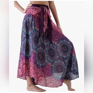 Women's Maxi Bohi Floral Skirt